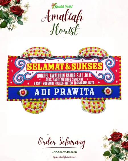 Papan Bunga Ucapan Selamat Banjarmasin Barat